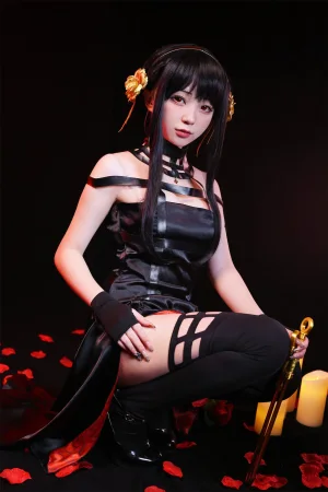 花铃《间谍过家家 约尔太太》主题写真：29张全套美图