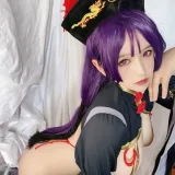 阿半今天很开心《奶光僵尸》主题写真：35张全套美图