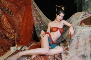 星黛鹿鹿《敦煌舞姬》主题写真：59张全套美图