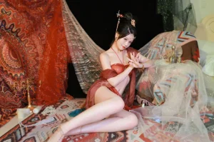 星黛鹿鹿《敦煌舞姬》主题写真：59张全套美图