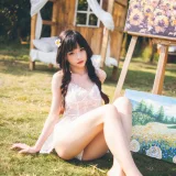 清水由乃《田园蕾丝裙》主题写真：65张全套美图