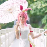 木棉棉《八重樱cos》主题写真：31张全套美图