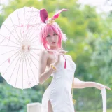 木棉棉《八重樱cos》主题写真：31张全套美图
