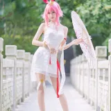木棉棉《八重樱cos》主题写真：31张全套美图