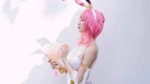木棉棉《八重樱cos》主题写真：31张全套美图