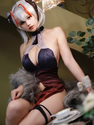 小仓千代《w旗袍》主题写真：33张全套美图