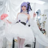 面饼仙儿《独角兽婚纱》主题写真：14张全套美图