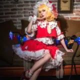 阿包也是兔娘《芙兰朵露》主题写真：14张全套美图