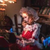 阿包也是兔娘《芙兰朵露》主题写真：14张全套美图