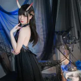 焖焖碳《能代》主题写真：15张全套美图