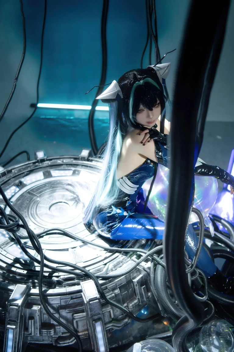 矢量鱼《小美人鱼 赛莲》主题写真：24张全套美图