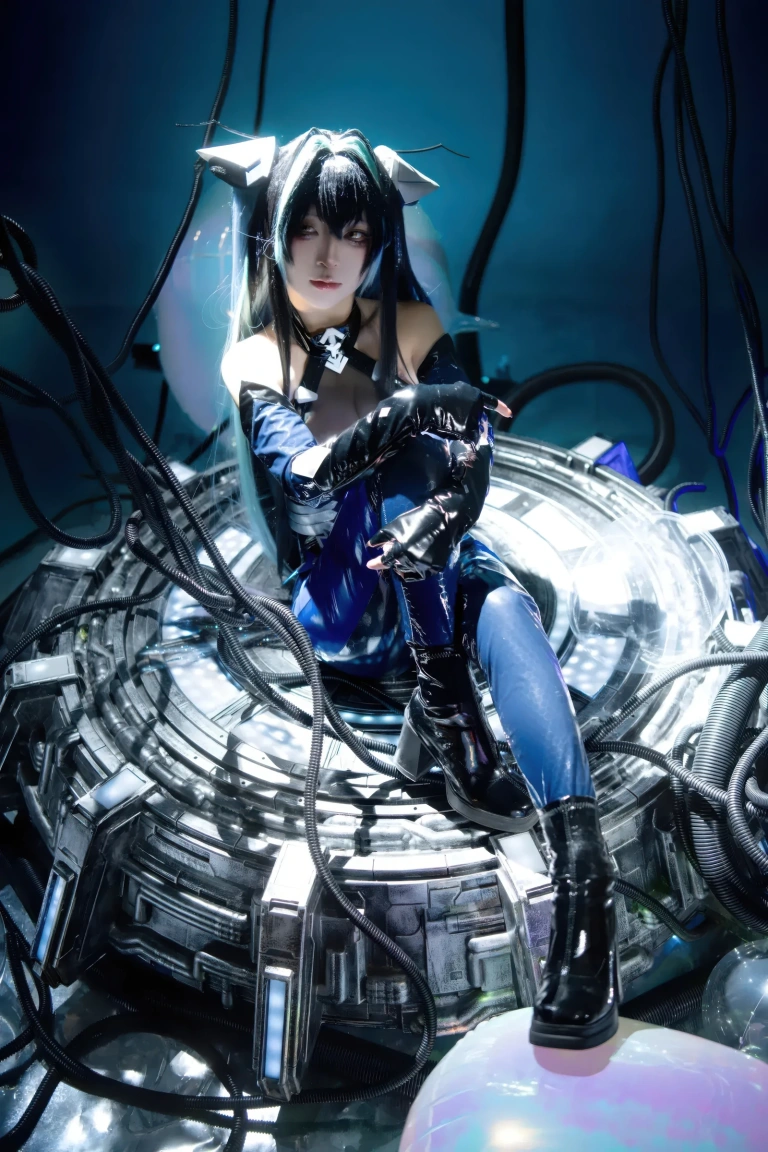 矢量鱼《小美人鱼 赛莲》主题写真：24张全套美图