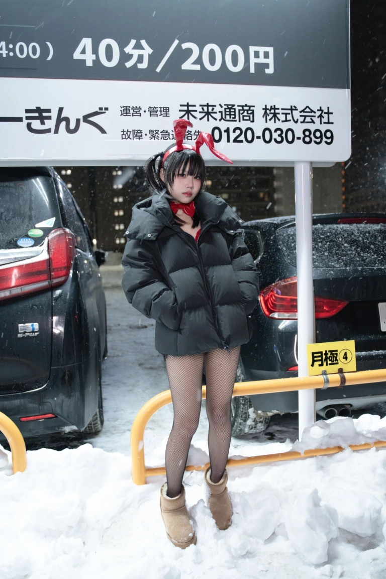 清水凪《东京24h红兔停车场》主题写真：59张全套美图
