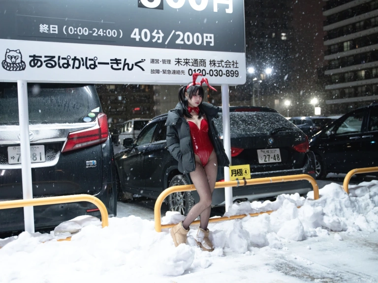 清水凪《东京24h红兔停车场》主题写真：59张全套美图
