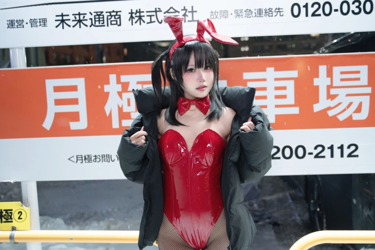 清水凪《东京24h红兔停车场》主题写真：59张全套美图
