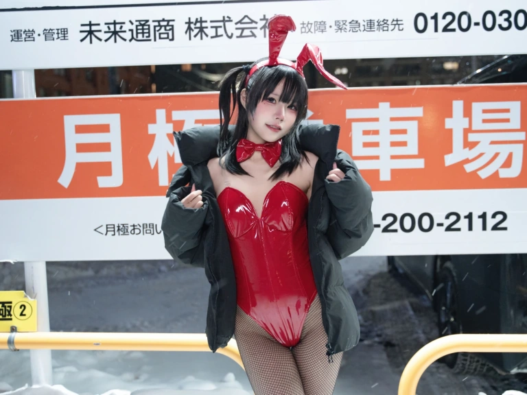 清水凪《东京24h红兔停车场》主题写真：59张全套美图