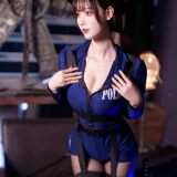 羽生三未《纯狱之风女警》主题写真：31张全套美图