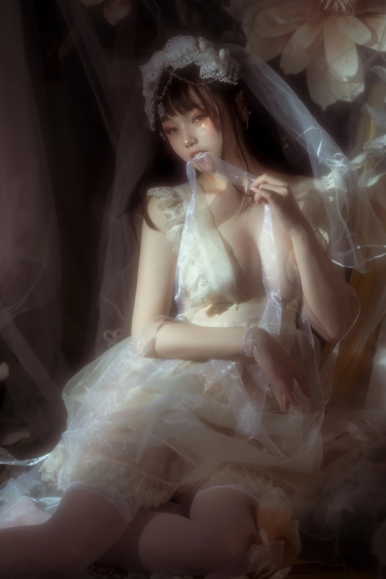 七月喵子《小仙女》主题写真：33张全套美图