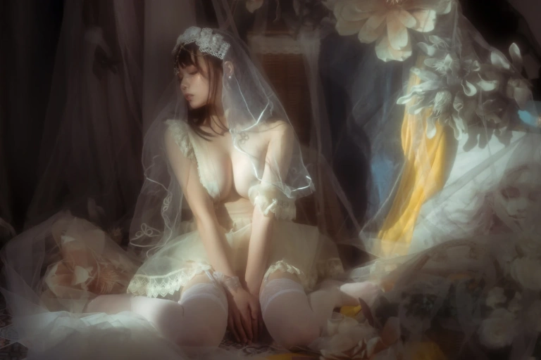 七月喵子《小仙女》主题写真：33张全套美图