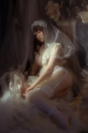 七月喵子《小仙女》主题写真：33张全套美图