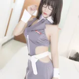 抱走莫子《黑丝》主题写真：45张全套美图