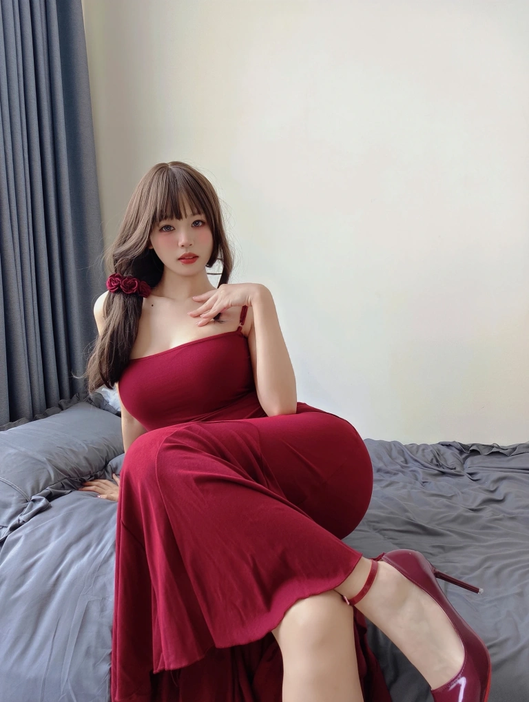 麻薯好吃《红薯》主题写真：52张全套美图