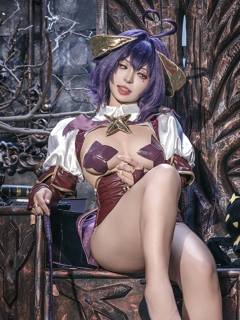 小和甜酒&橙风千雅《魔法少女双人 柊舞缇娜&爱丽丝》主题写真：55张全套美图，含7个视频