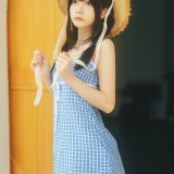 迷之呆梨《夏末》主题写真：69张全套美图