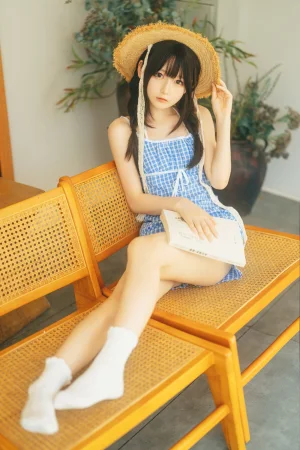 迷之呆梨《夏末》主题写真：69张全套美图