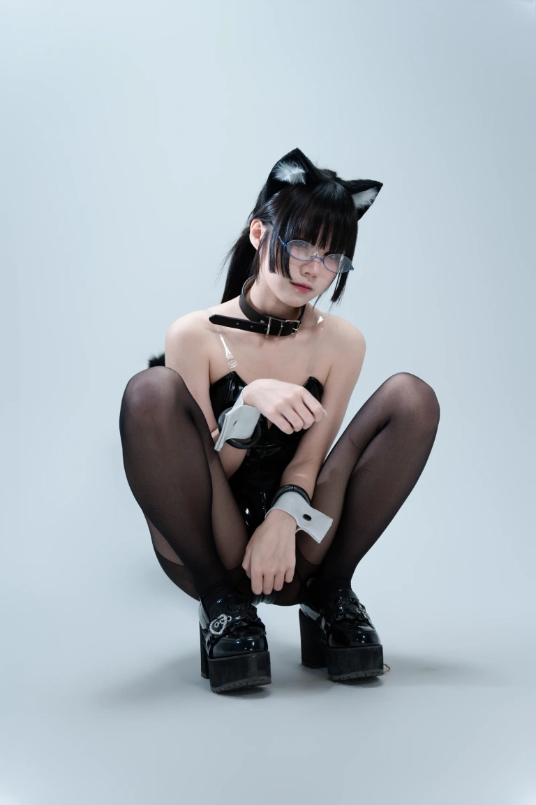 清水凪《猫说你可以吃蛋糕》主题写真：103张全套美图