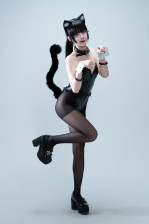 清水凪《猫说你可以吃蛋糕》主题写真：103张全套美图