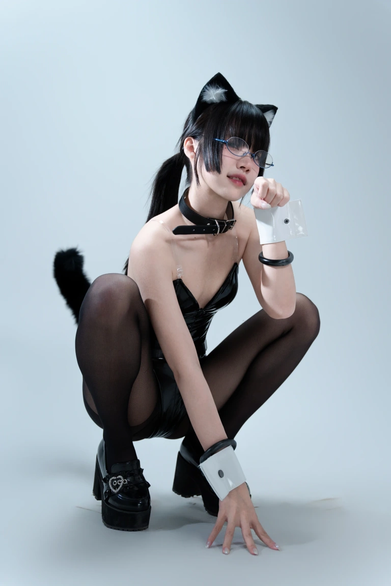 清水凪《猫说你可以吃蛋糕》主题写真：103张全套美图