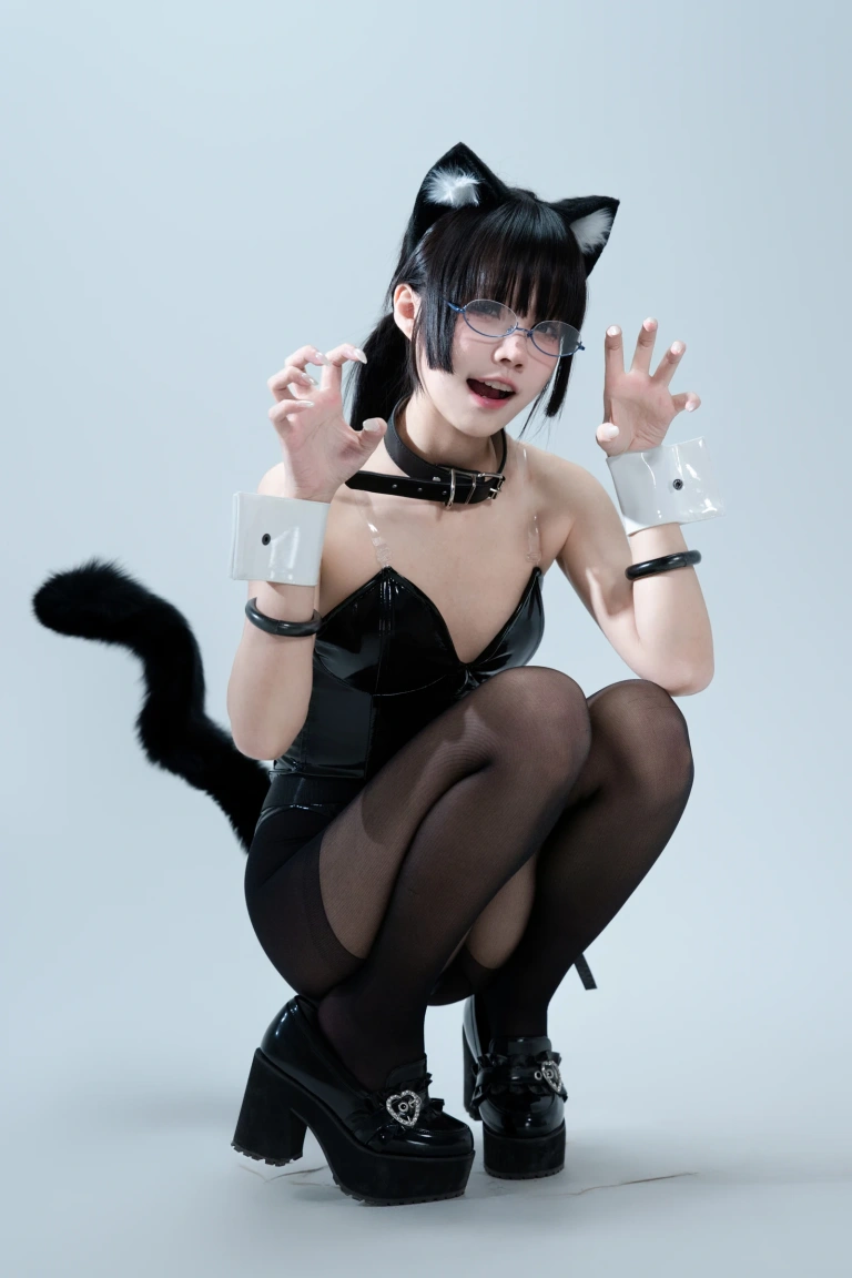 清水凪《猫说你可以吃蛋糕》主题写真：103张全套美图