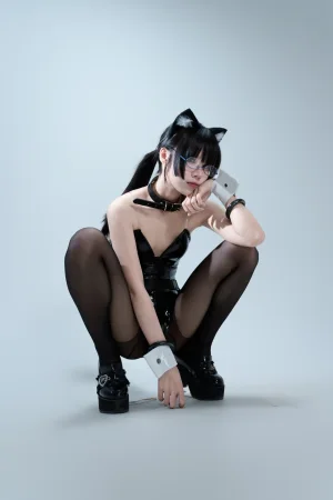 清水凪《猫说你可以吃蛋糕》主题写真：103张全套美图