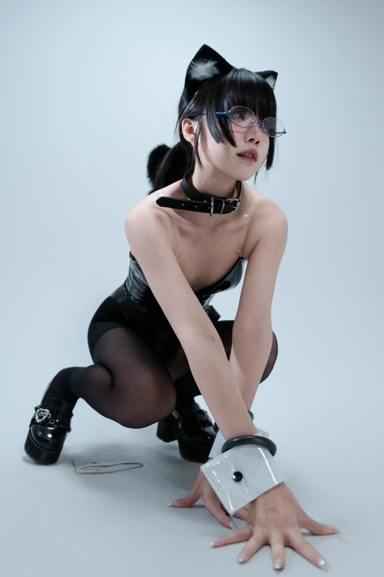 清水凪《猫说你可以吃蛋糕》主题写真：103张全套美图