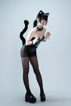 清水凪《猫说你可以吃蛋糕》主题写真：103张全套美图