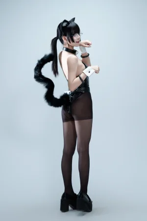 清水凪《猫说你可以吃蛋糕》主题写真：103张全套美图