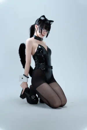 清水凪《猫说你可以吃蛋糕》主题写真：103张全套美图