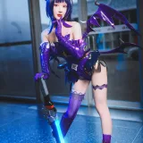 阿包也是兔娘《魅魔芽衣恶魔》主题写真：11张全套美图