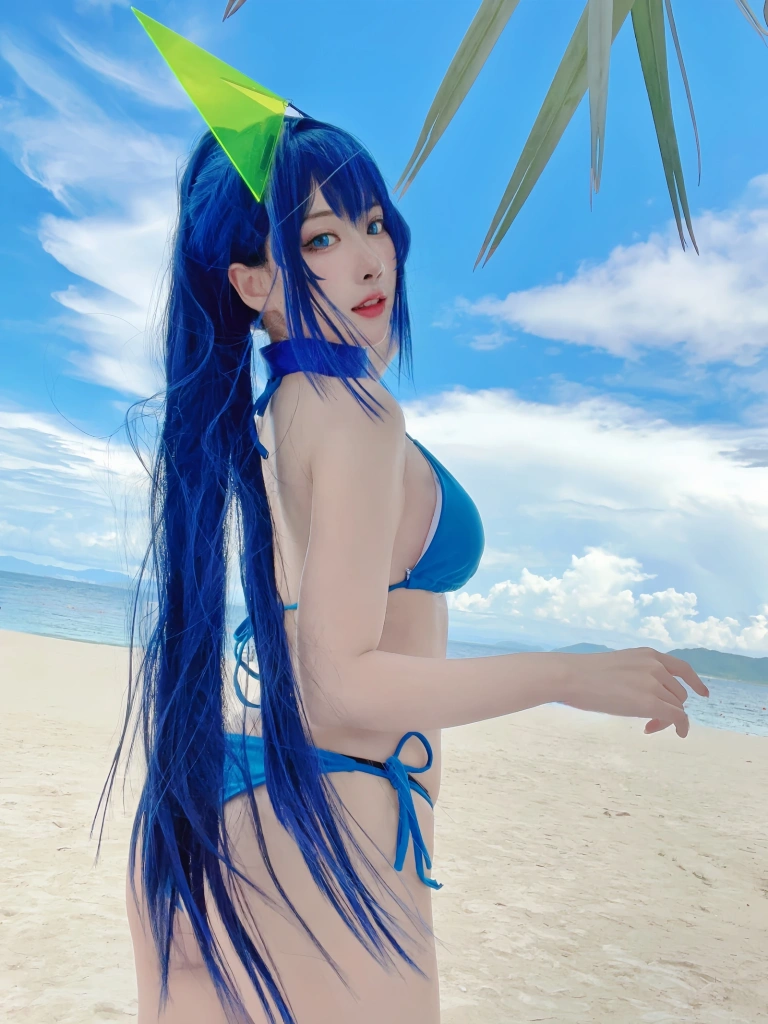 宮本桜《新泽西泳装》主题写真：18张全套美图