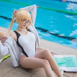 瓜希酱《企鹅贞》主题写真：21张全套美图