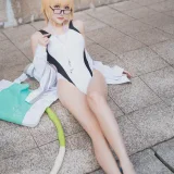 瓜希酱《企鹅贞》主题写真：21张全套美图