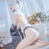 桃良阿宅《女仆2B》主题写真：40张全套美图