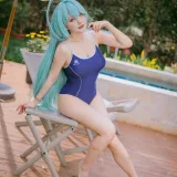 是一只熊仔《梦前辈》主题写真：30张全套美图