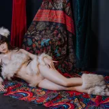 七月喵子《熊孩子》主题写真：37张全套美图