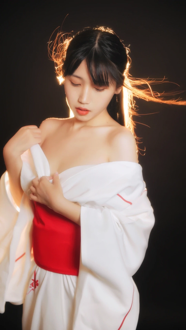 不呆猫《和服》主题写真：39张全套美图