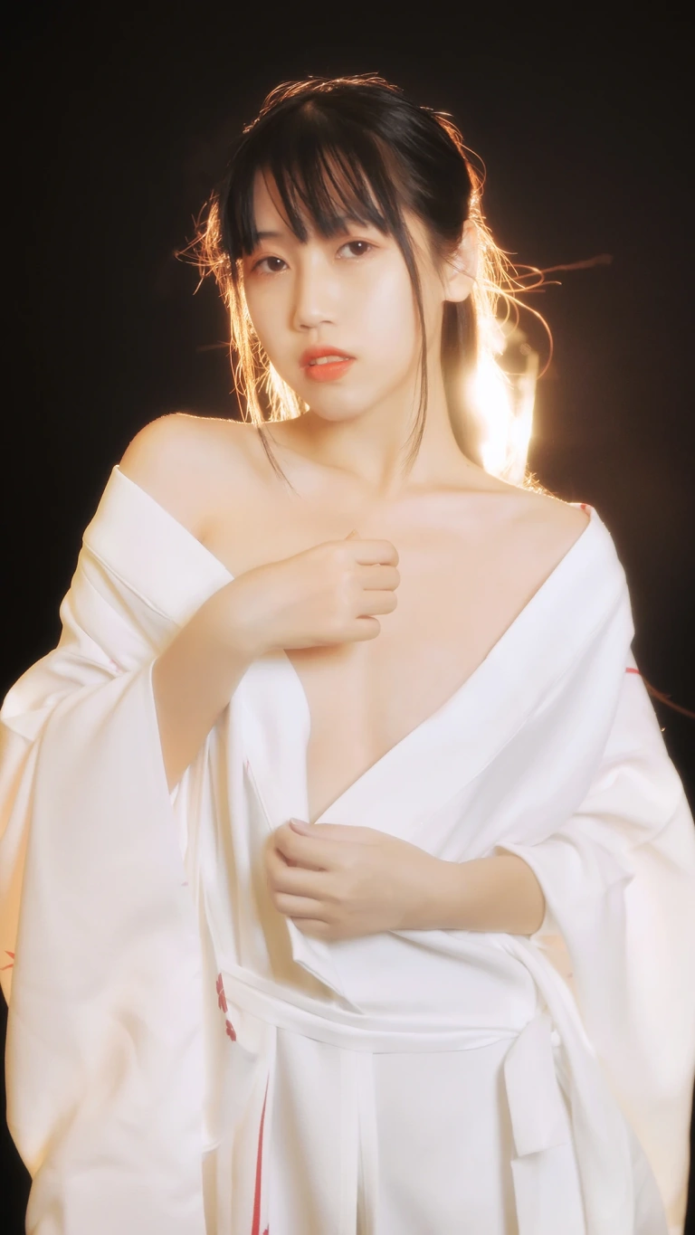 不呆猫《和服》主题写真：39张全套美图