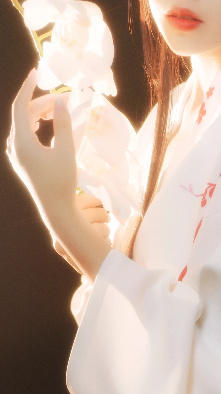 不呆猫《和服》主题写真：39张全套美图