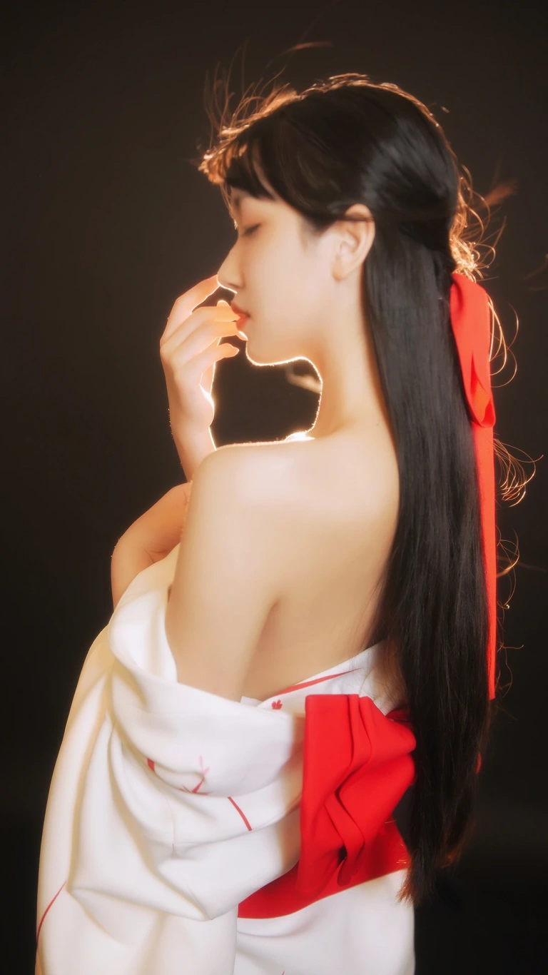 不呆猫《和服》主题写真：39张全套美图