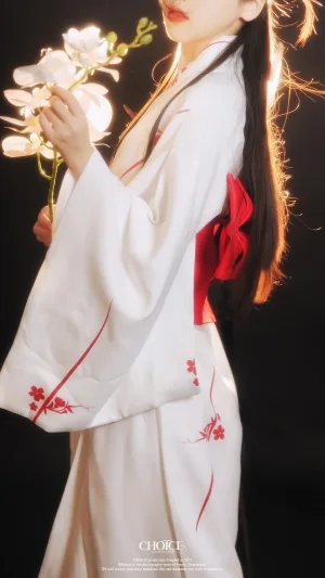 不呆猫《和服》主题写真：39张全套美图